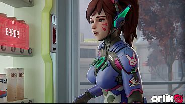 Overwatch Hot D.Va Fuck with Big Dicks – Apologizing Guys   Massive Cumshot on Face 3D Animation
